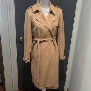 Philosophy Tan Trench Coat